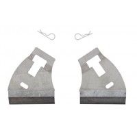 Комплект скребков чистика (левый,правый) AA62559 (A86701+A86702)